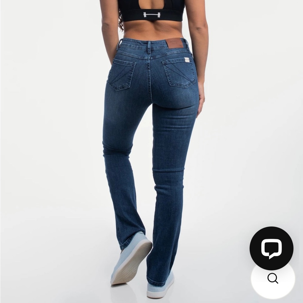 Barbell bootcut jean blue sz 26